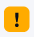 Degree Planner's "Alert" icon is a small black exclamation point inside of an orange box.